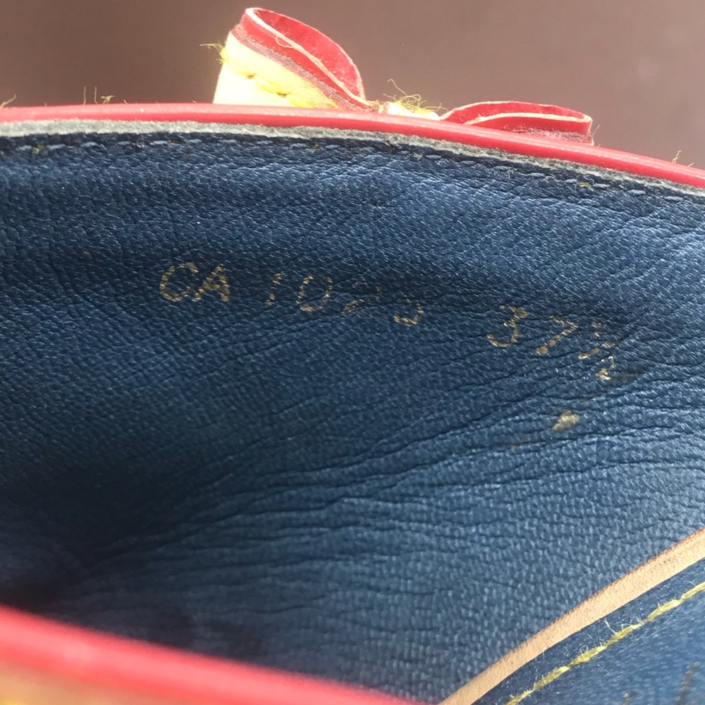 Louis Vuitton Denim Wedge Espadrilles Bow Sandals - Picture 4 of 12